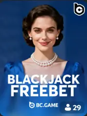 Blackjack Freebet BC Game Australia game cover