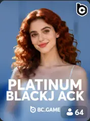 Platinum Blackjack BC Game Australia game cover