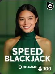 Speed Blackjack BC Game Australia game cover