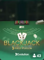 Blackjack First Person BC Game Australia game cover